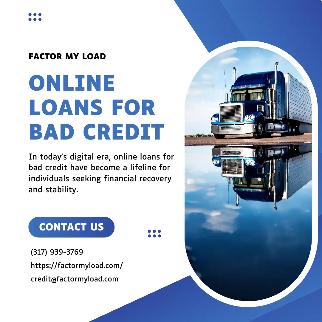 Online Loans for Bad Credit: A Lifeline for Financial Recovery