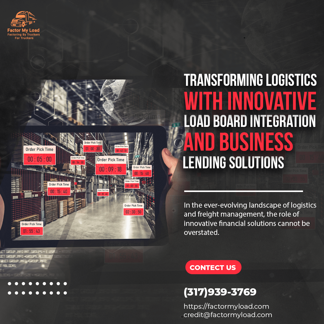 Factor My Load: Revolutionizing Logistics Financing
