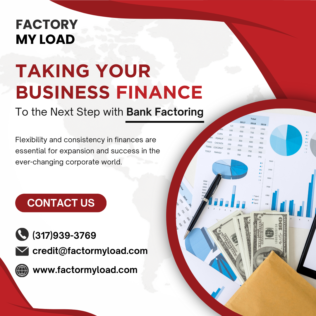 bank factoring, equipment loans, and invoice factoring companies,